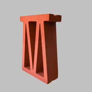 Claustra ciment ARCHE Terracotta CARODECO au motif géométrique pour séparation intérieure et extérieure