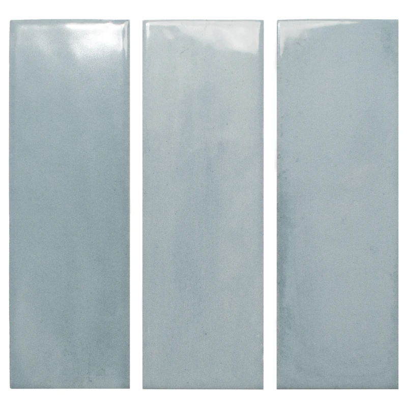 Carrelage CALEMA RECTANGLE sky gloss - Faïence murale effet Zellige – Image 2