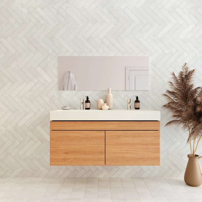 Carrelage CLAY carré chalk - sols et murs, intérieur, extérieur, piscine – Image 3