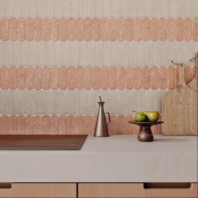 Carrelage STONE DUST OM terre - sols et murs effet pierre, intérieur extérieur, piscine – Image 3