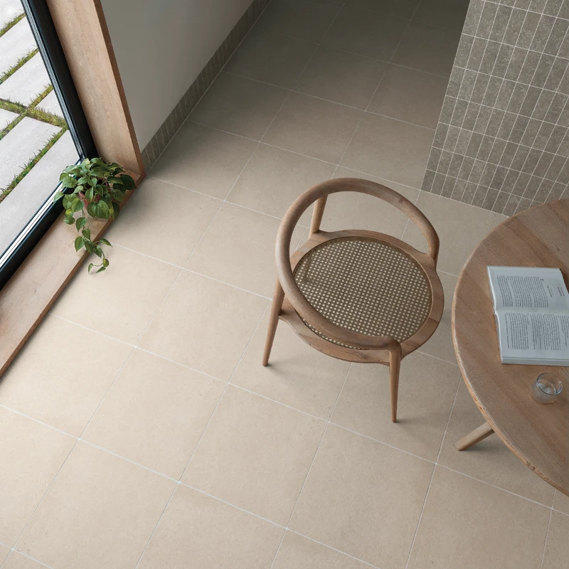 Carrelage STONE DUST M gris - sols et murs effet pierre, intérieur extérieur, piscine – Image 4